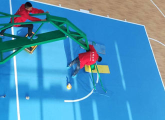 玉峰團隊施工現場2