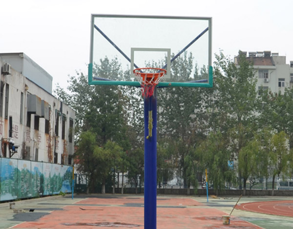 玉峰為您介紹標準籃球架的規格標準