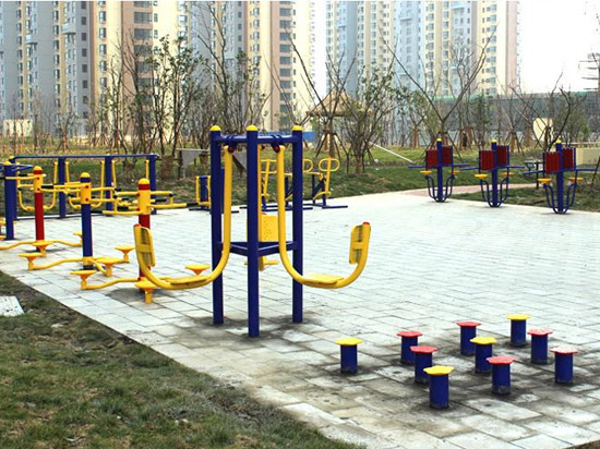 玉峰教你玩轉戶外健身路徑器材