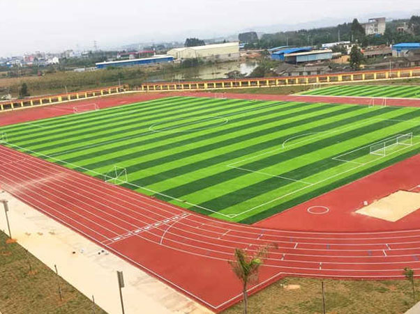 武宣實驗初級中學塑膠跑道項目-【玉峰體育】