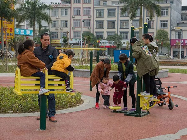 天等縣天椒廣場健身路徑項目-【玉峰體育】