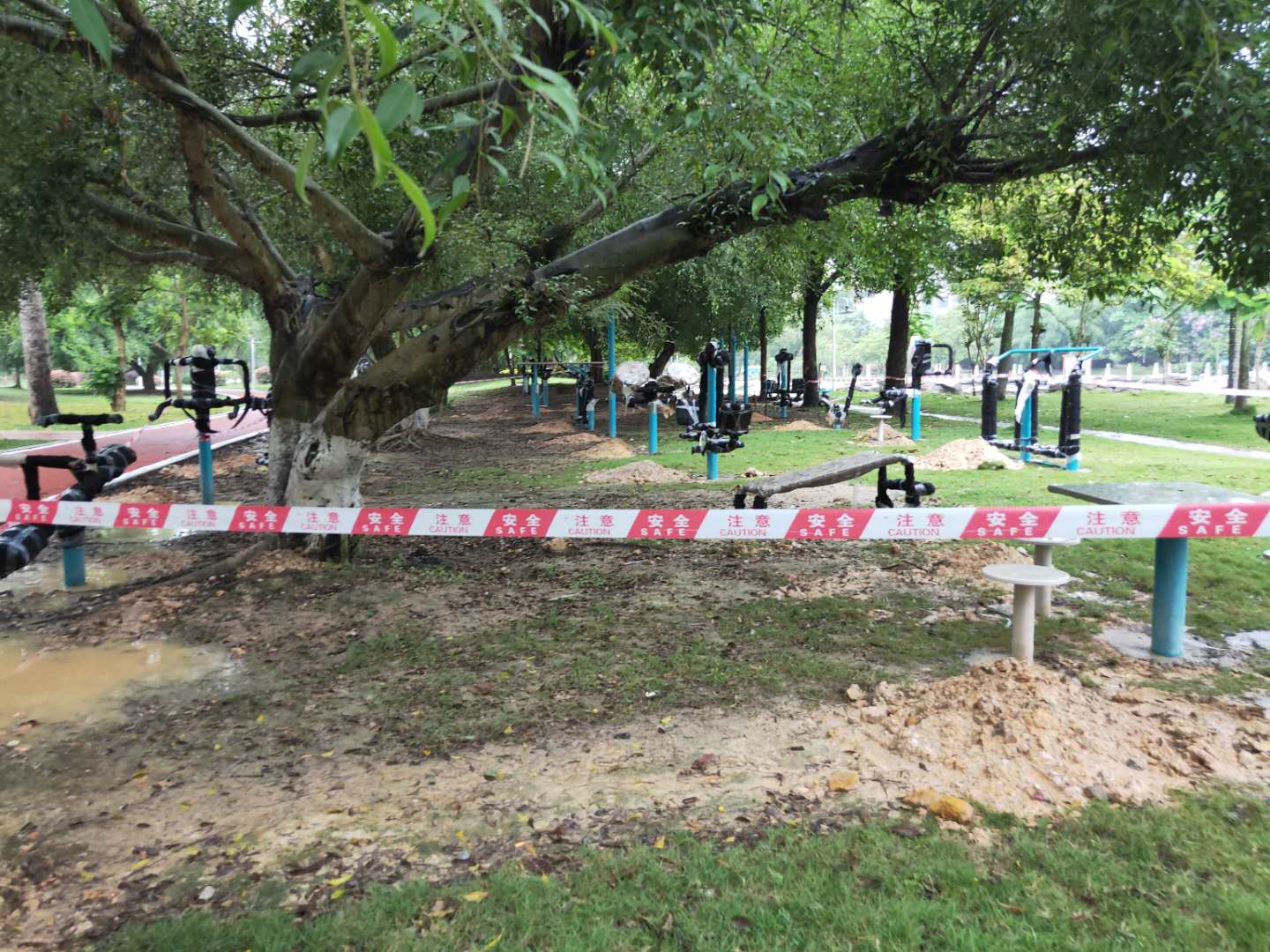 玉峰健身路徑器材