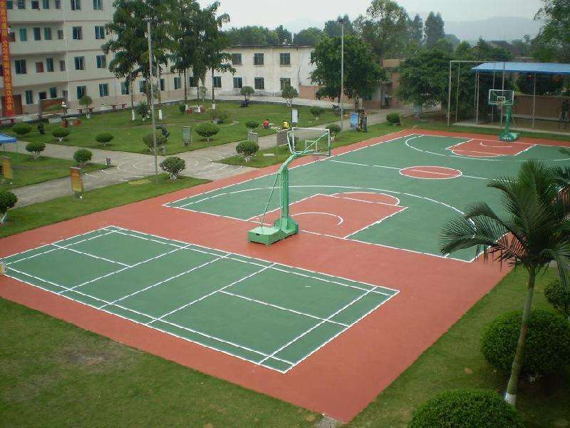 玉峰塑膠籃球場(chǎng)