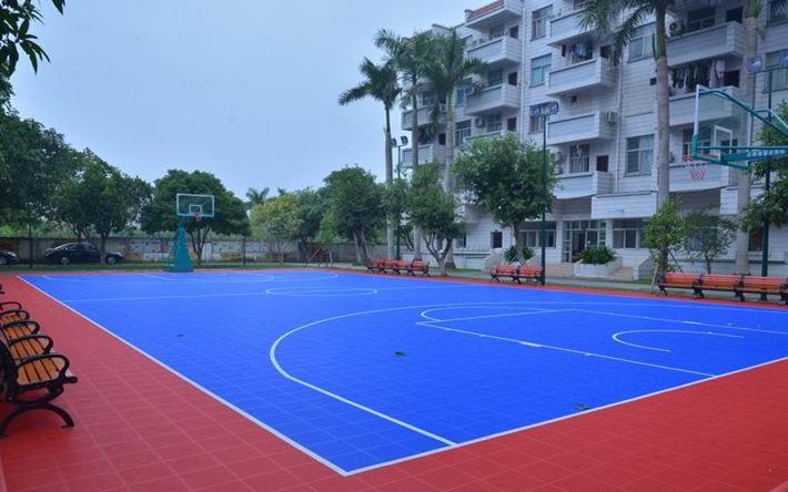 玉峰塑膠籃球場