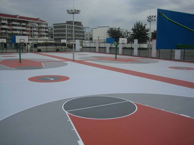 玉峰塑膠籃球場