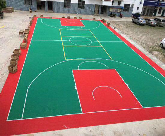 建造塑膠籃球場需要什么樣的基礎與條件-【玉峰體育】