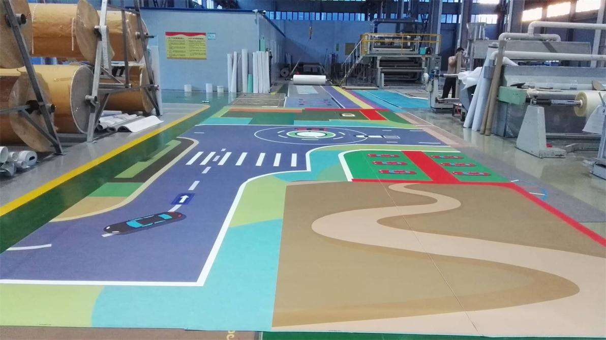 玉峰PVC運動地板