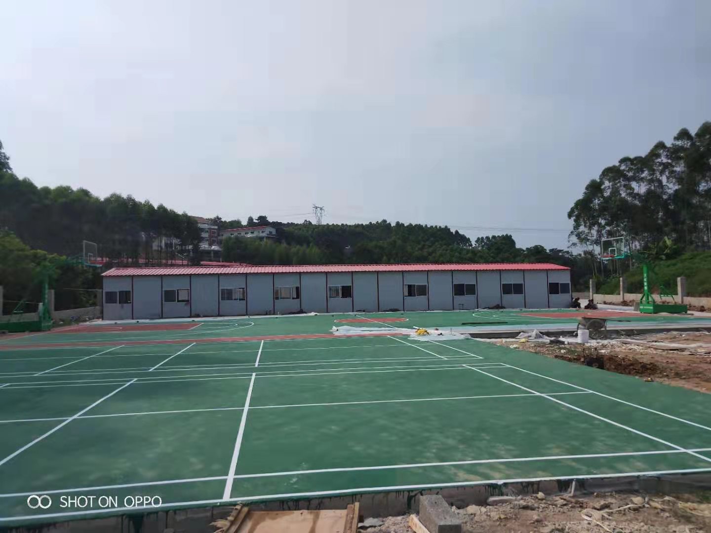 玉峰塑膠籃球場