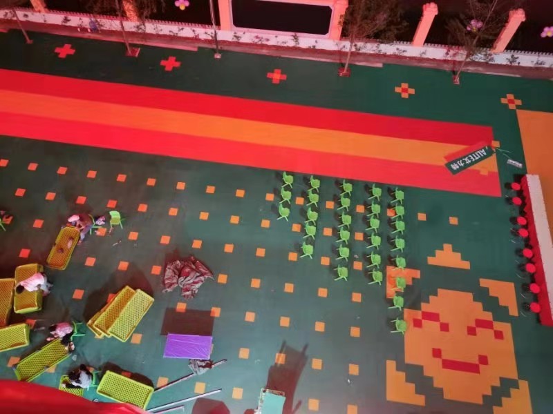 玉峰懸浮拼裝地板