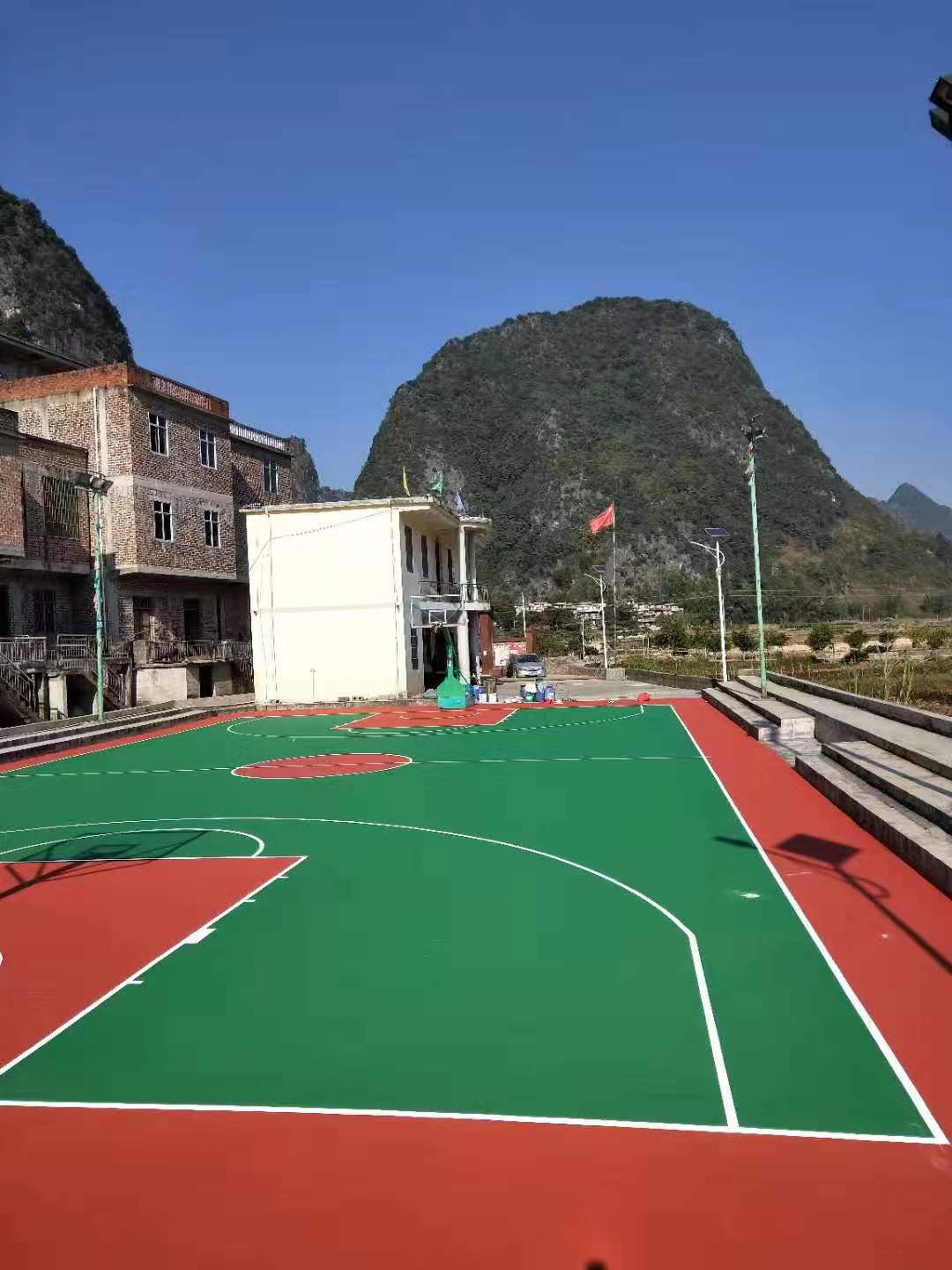 玉峰體育塑膠籃球場