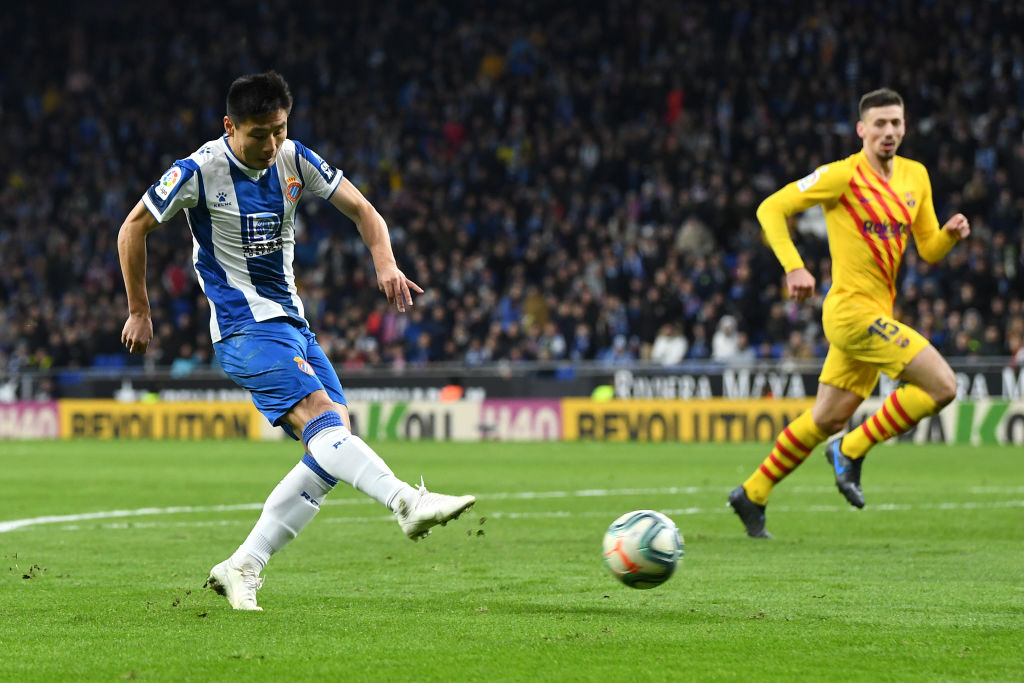 中國驕傲！武磊攻破巴薩大門創(chuàng)歷史-【玉峰體育】