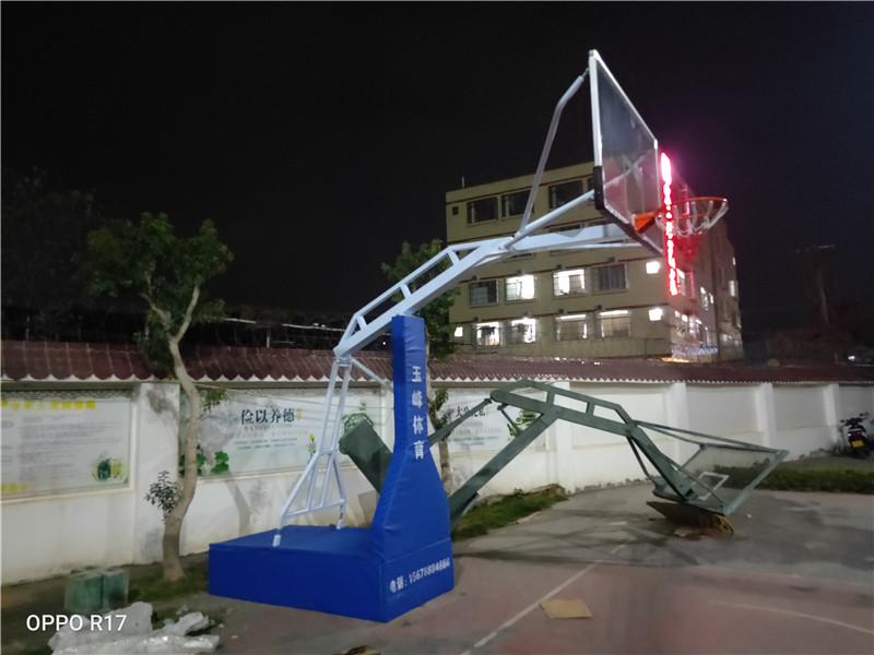 電動液壓和埋地式籃球架優點