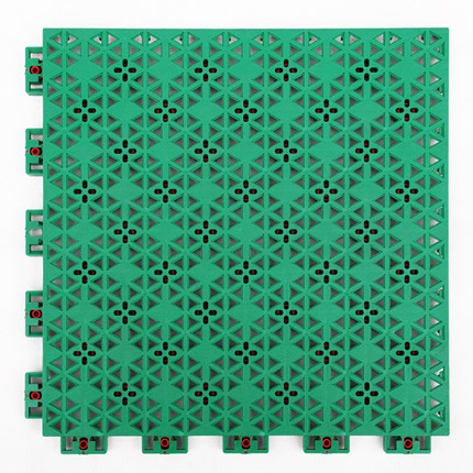 彈性菱花紋懸浮拼裝地板