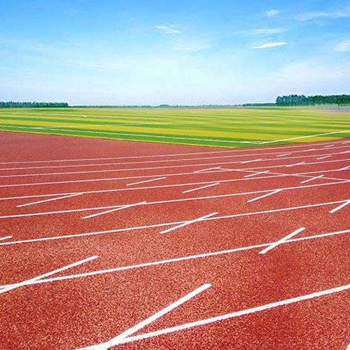 混合型噴顆粒跑道